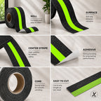 Glow in the Dark Anti Slip Stair Tape Heavy Duty Safety Grip with Luminous Stripe