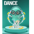 Dancing Jellyfish Baby Toy with Music, Lights & 360° Rotation – Colorful Crawling & Sensory Toy for Kids